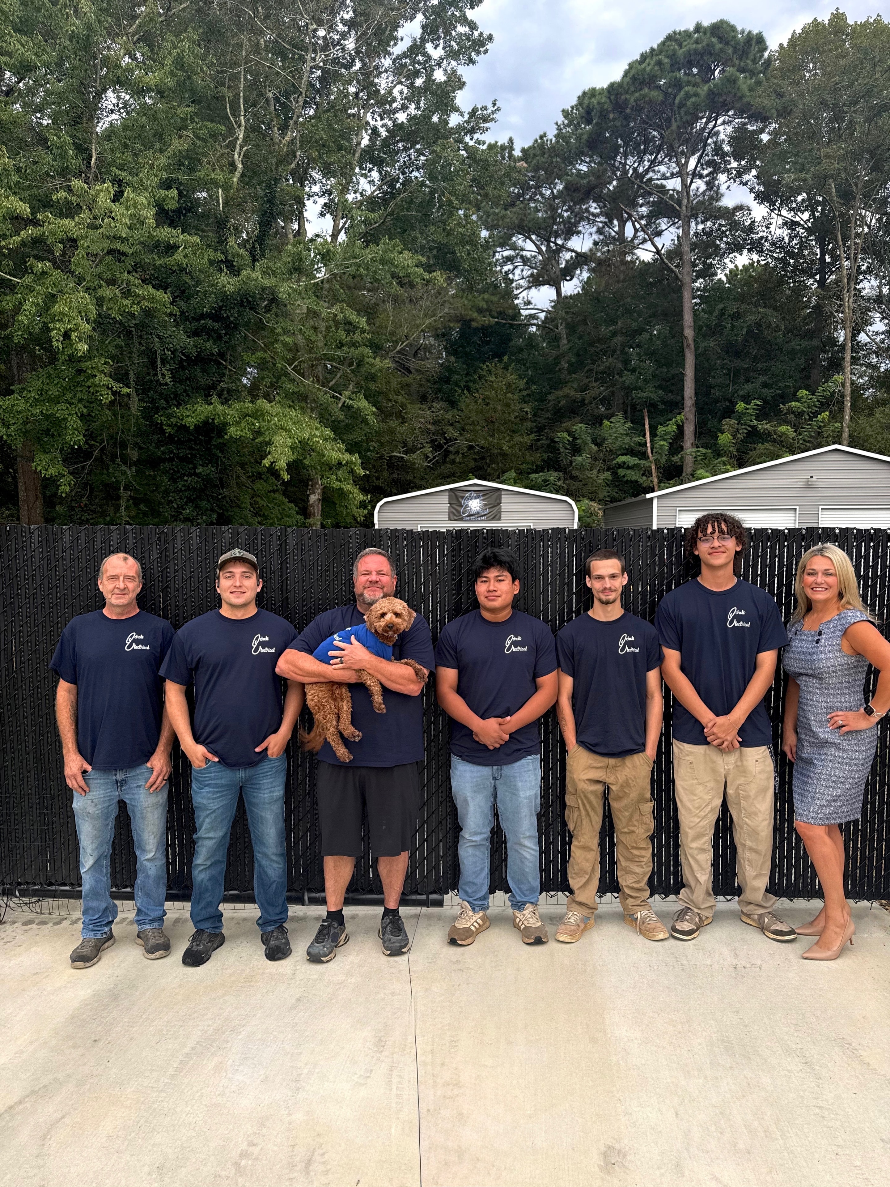 Echols Electrical crew at work